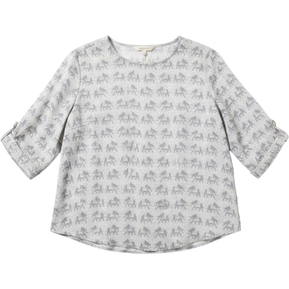 Pixley Ellie Elephant Print 3/4 Sleeve Blouse lightweight by Stitch Fix size S